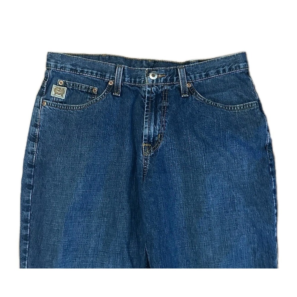 Cinch Duster Jeans Mens 34x34 Blue Denim Western  Relaxed Straight  MB90934001 - Picture 3 of 10